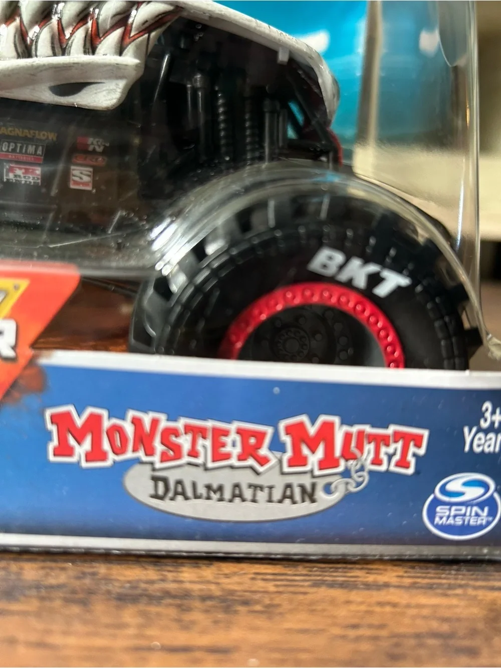 Monster Jam Monster Mutt Dalmatian Toy Truck - White and Black